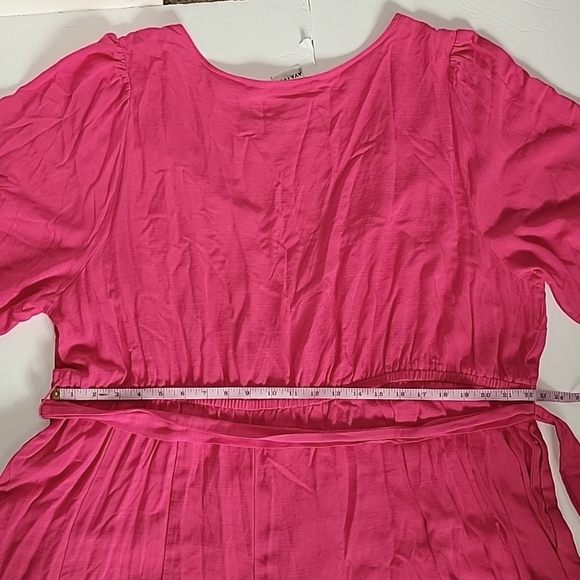 AVA & VIV  LONG SLEEVE FLARE MINI DRESS/ 3X. - Picture 5 of 13